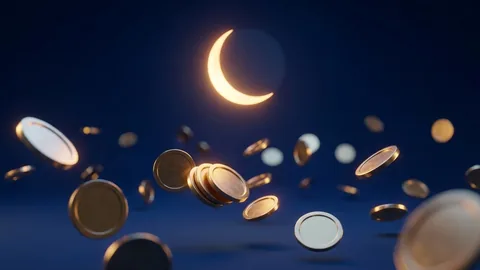 Tragamonedas Luna de las Monedas: luna creciente y monedas